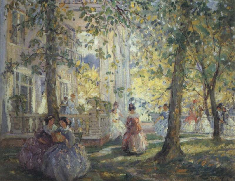 Palmer, Pauline In the Old South France oil painting art